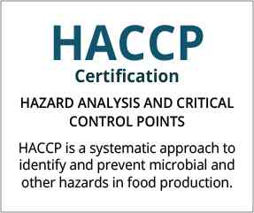 HACCP Certification Sudan